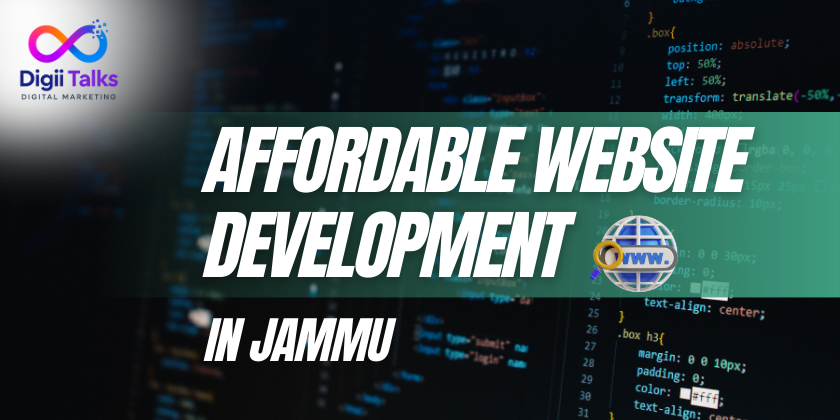 Affordable website development in Jammu